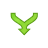 arrow, down, jion icon