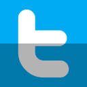 letter, twitter svg vector icon