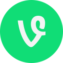 logo, vine svg vector icon