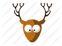 animal, deer, forest, nature icon