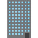 apartment, architecture, construction, home, house svg vector icon