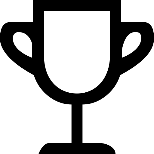 Trophy svg vector icon