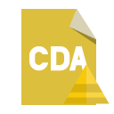 file,format,cda,pyramid icon