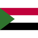 ensign, flag, nation, sudan svg vector icon