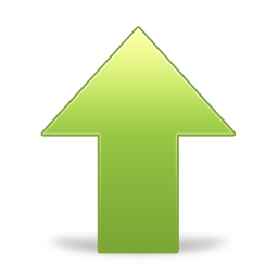 arrow,arrow up,up,ascend,rise,ascending,upload,increase icon