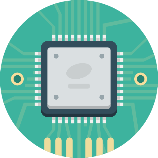 Chip svg vector icon