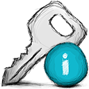 key,info icon
