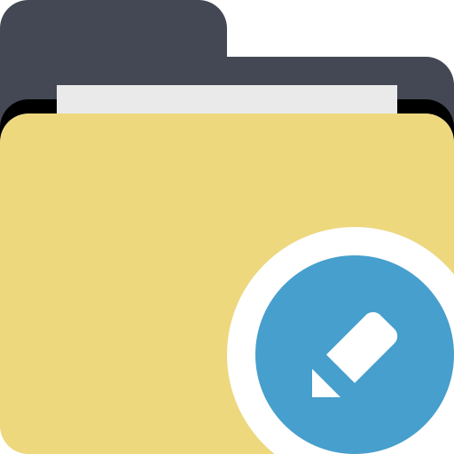Folder Edit svg vector icon