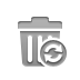 trash,refresh icon