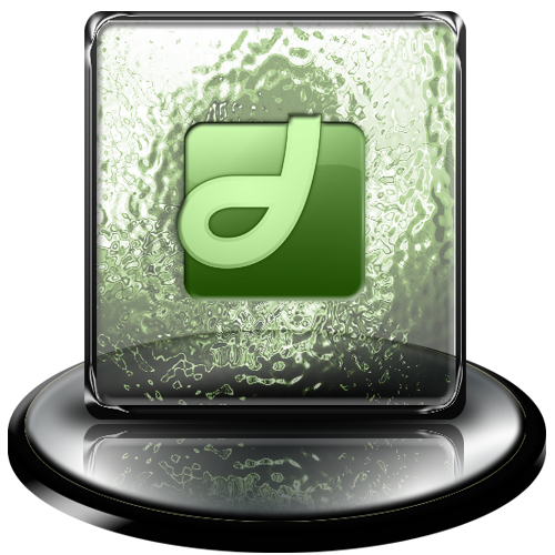 classic,green,dreamweaver icon