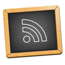 blackboard,feed,black,school,education,learn,teach,teaching,rss,subscribe icon