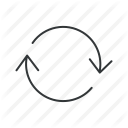 arrows, exchange, refresh, reload, sync, transfer, update icon