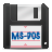 floppy,disk,dos icon