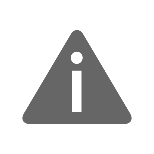 Attention svg vector icon