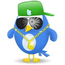 twitter,gangsta,social network,social,sn icon