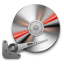 hdd, red, soda icon