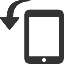 rotate,landscape icon