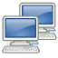 gnome,network,transmit,receive icon