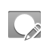 mask,pencil icon
