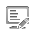 terminal,pencil icon