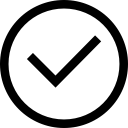 accept, approve, check, true svg vector icon