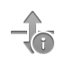 flip,vertical,info icon