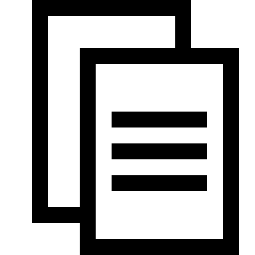 Operation Log svg vector icon