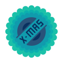 badge, christmas, sale, shopping, sticker, x-mas svg vector icon