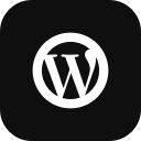 circle, media, social, wordpress svg vector icon