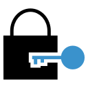 key, lock, protect, security svg vector icon