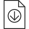 document, download icon
