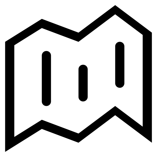 Map svg vector icon