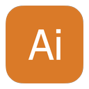 adobe, illustrator, metroui icon