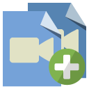 file,type,video,add icon