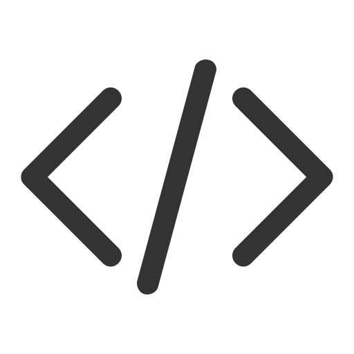 Symbol Html svg vector icon