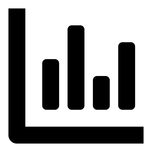 Chart svg vector icon
