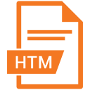 document, extension, format, htm, paper svg vector icon