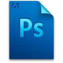 adobe, document, file, photoshop icon