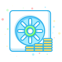 business, company, economic, finance, interprise, savings svg vector icon
