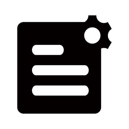 Contract Management svg vector icon