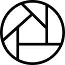 application, picasa, share, social svg vector icon