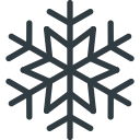 christmas, snow, snowflake, weather, winter svg vector icon