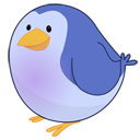 spritz,animal,bird,twitter,social network,social,sn icon