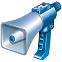 comments, megaphone icon