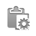 paste,gear icon