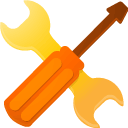 o, screwdriver, wrench icon