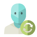 user,refresh icon
