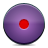button, record, violet icon