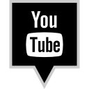 media, social, youtueb svg vector icon