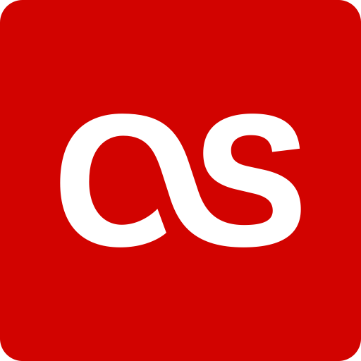 Social Lastfm svg vector icon